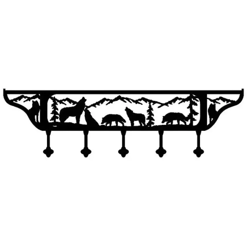 Coat Hanger With Wildlife
