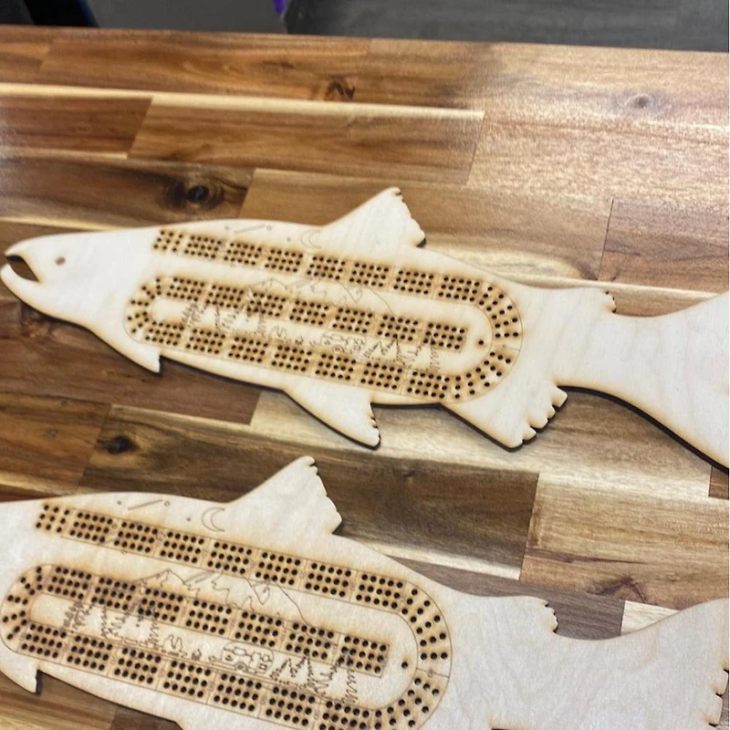 Crib Board Salmon