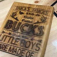 Ducks Trucks and Eight Point Bucks