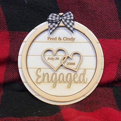 Engaged Ornament