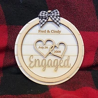 Engaged Ornament