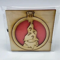 Gnome with Candy Cane Hat Ornament
