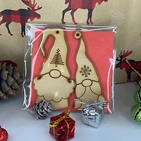 Gnomes Ornaments 2 Pack