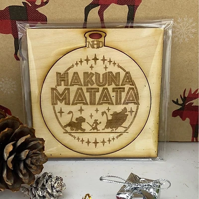 Hakuna Matata Ornament