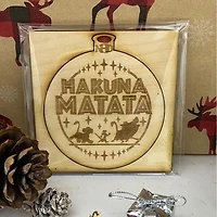 Hakuna Matata Ornament