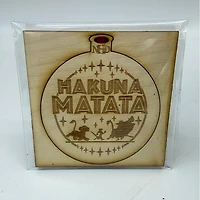 Hakuna Matata Ornament