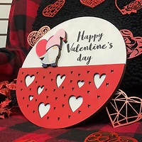 Happy Valentines with Gnome and Heart