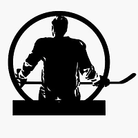 Hockey Player Name Sign