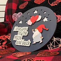 I Love You to the Moon and Back Gnome