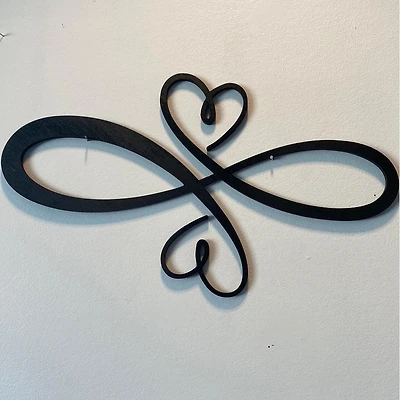 Infinity with Two Hearts