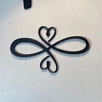 Infinity with Two Hearts