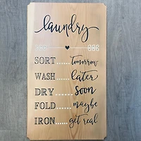 Laundry Sign