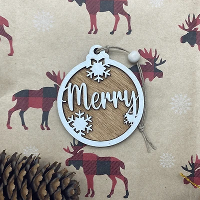 Merry Ornament