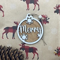 Merry Ornament