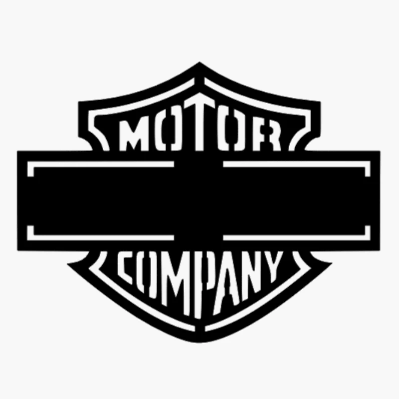 Motorcycle Badge Name Sign