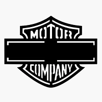 Motorcycle Badge Name Sign