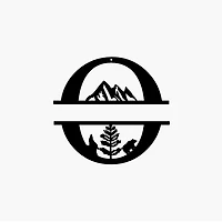 Mountain Themed Name Sign