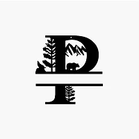 Mountain Themed Name Sign