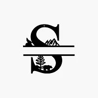 Mountain Themed Name Sign