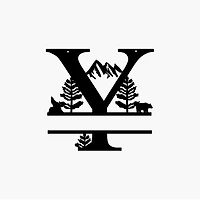 Mountain Themed Name Sign