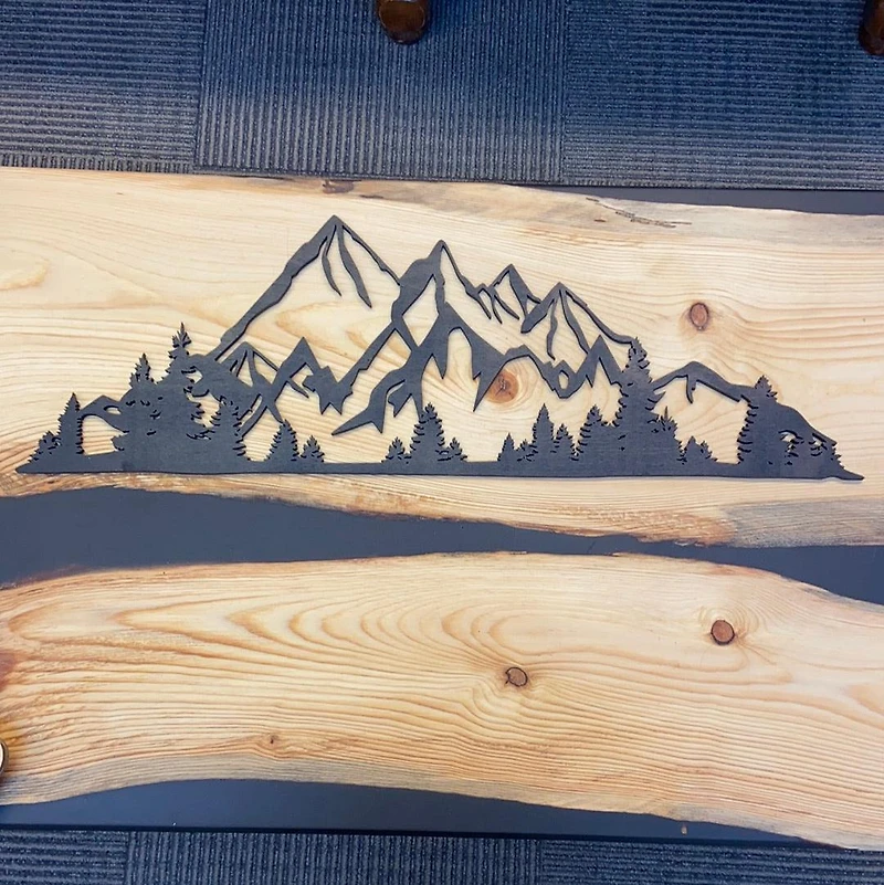 Mountain Wall Decor