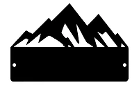 Mountains Address Sign