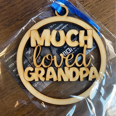 Much Loved Grandpa Ornament