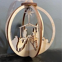 Nativity Scene Ornament