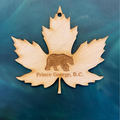 Prince George Ornament with Bear
