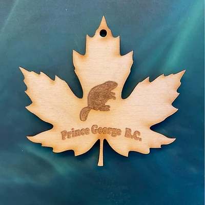 Prince George Ornament with Beaver