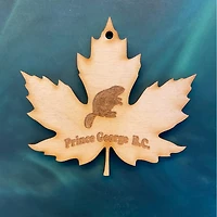 Prince George Ornament with Beaver