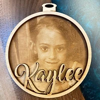Photo Engraved Ornament
