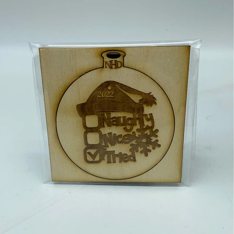 Santa's List Ornament