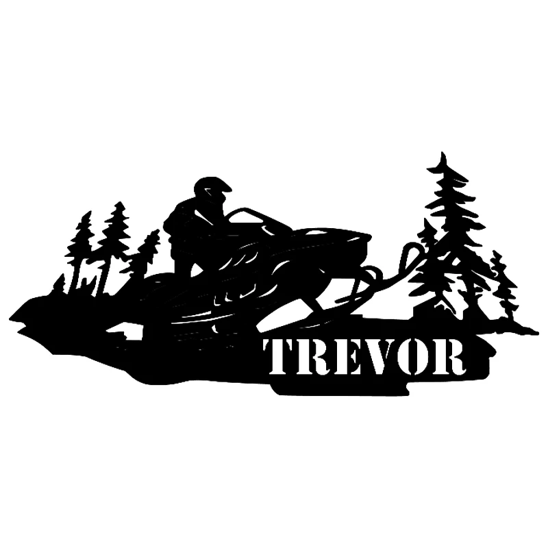 Snowmobile Monogram
