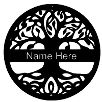 Tree Of Life Name Sign
