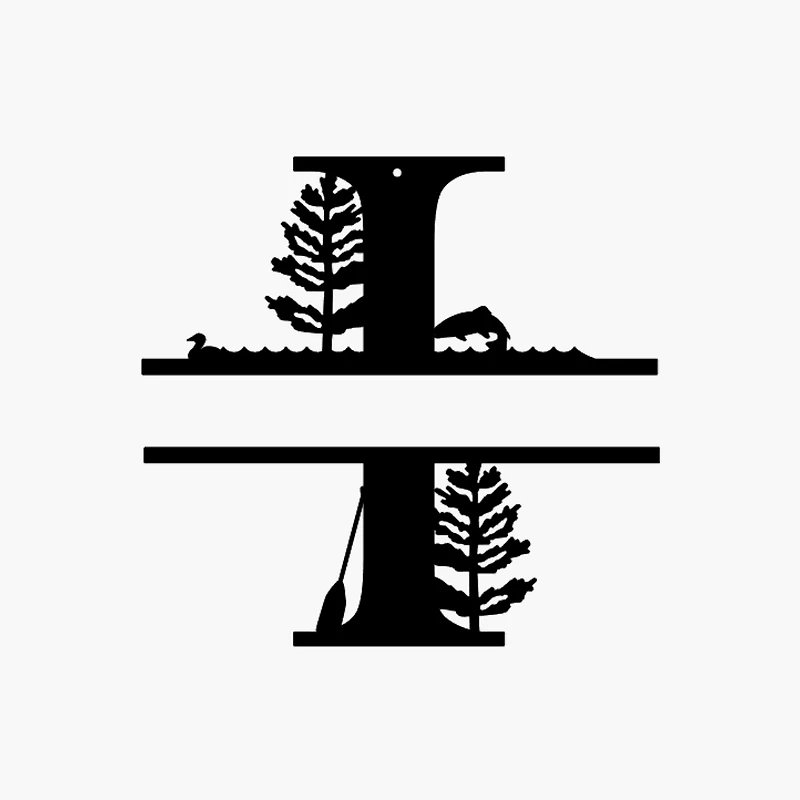 Water Theme Name Sign