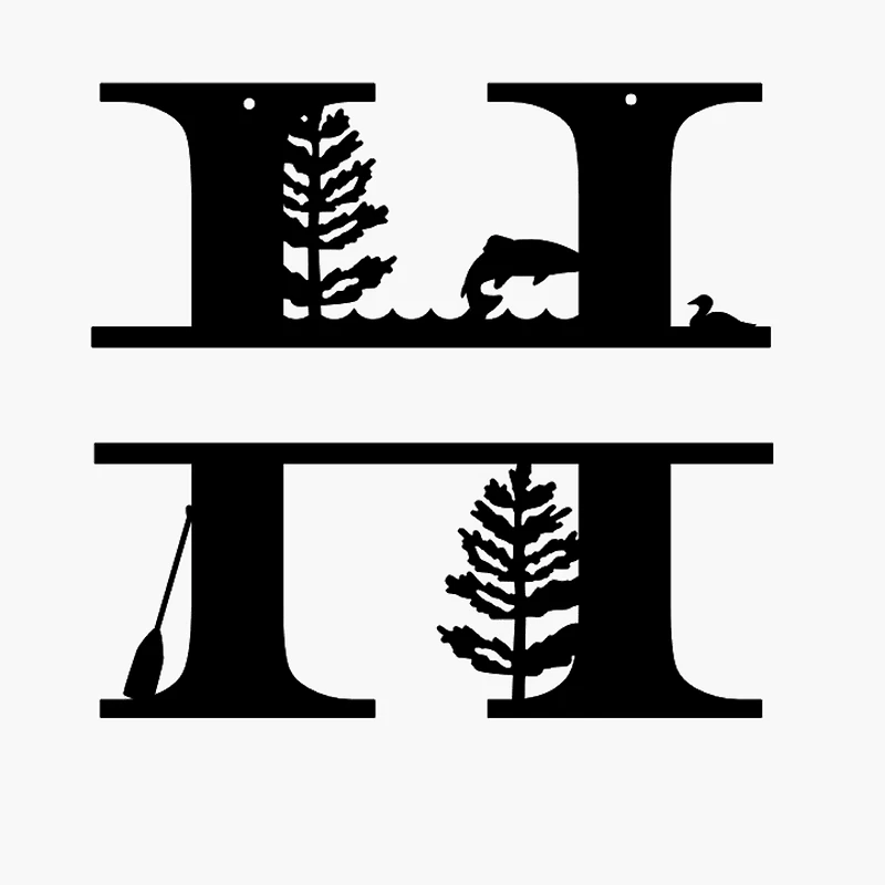 Water Theme Name Sign