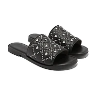 Amada Quilted Slides