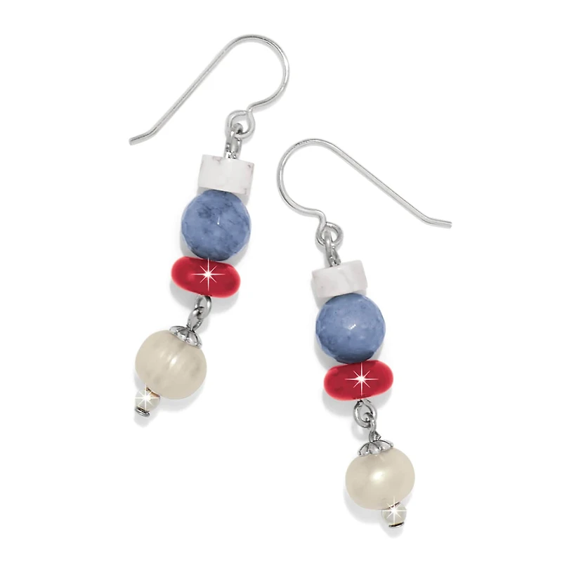 Americana Beach French Wire Earrings