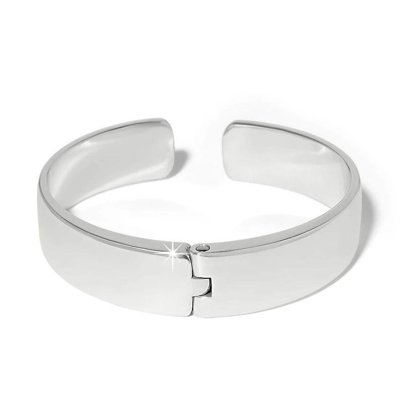 B You Blue Hinged Bangle