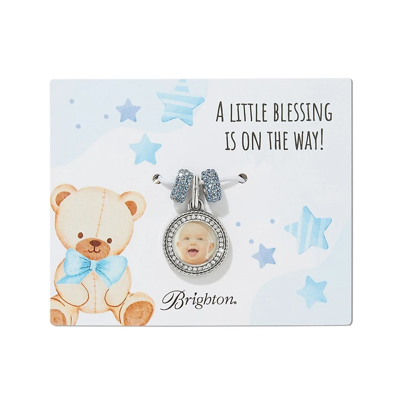Baby Boy Memento Charm Card