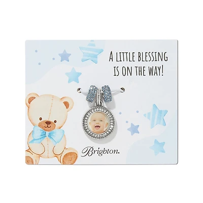 Baby Boy Memento Charm Card