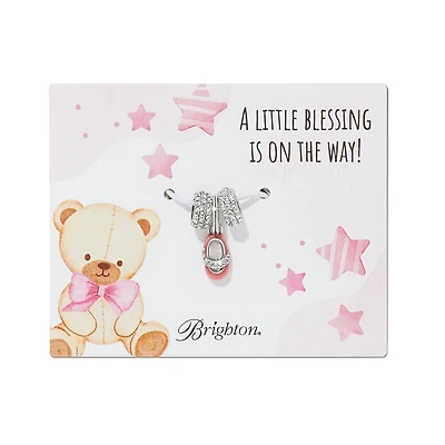 Baby Girl Charm Card
