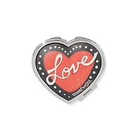Best Friends Furever Heart Compact Mirror