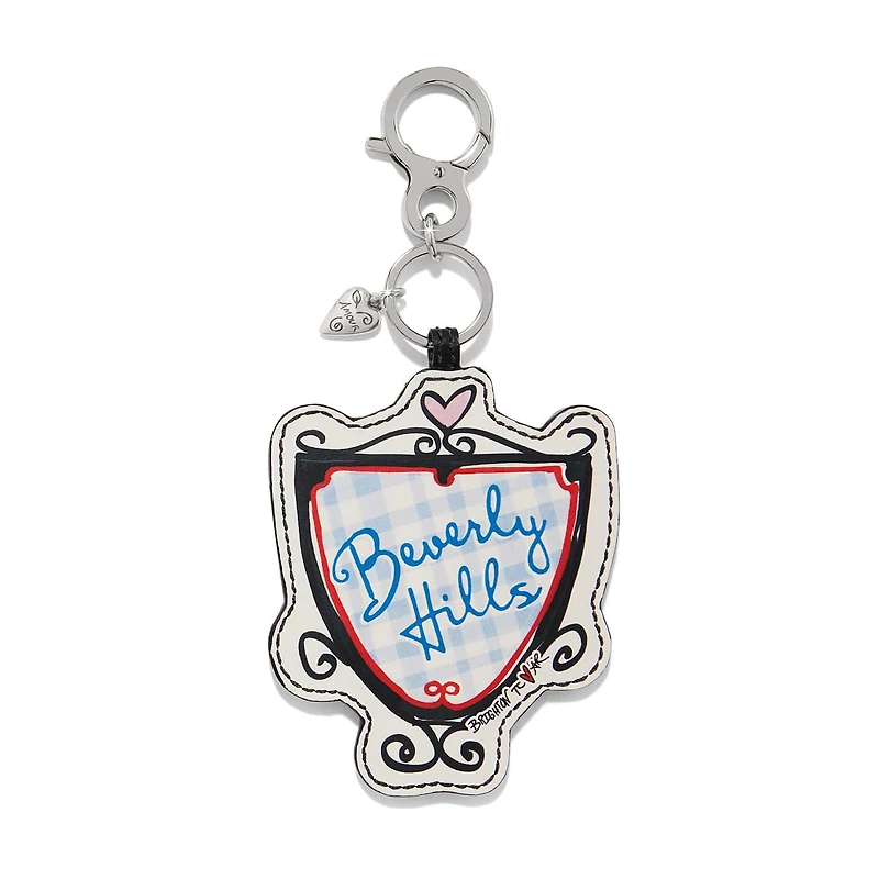 Beverly Hills Handbag Fob Charm