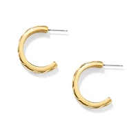 Botanique Butterfly Hoop Earrings