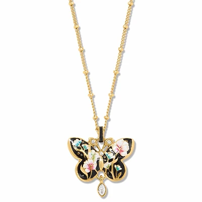 Botanique Butterfly Pendant Necklace