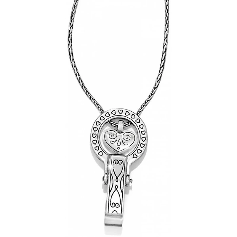 Brighton Badge Clip Necklace
