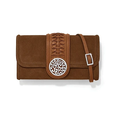 Cadiz Suede Large Wallet