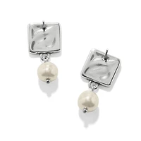 Cascade Cuadra Pearl Post Drop Earrings